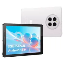 Tablet C Idea CM936 / 8GB + 512GB / 5G / Tela 9" / Bluetooth / GPS / Sim Card / 5MP+8MP / 8000MAH / Android 16.0 - Silver