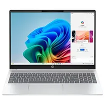 Notebook HP Omnibook 5 16-AF1017WM Intel Core Ultra 7 255U Tela Touch 2K 16.0" / 16GB de Ram / 1TB SSD - Prata (Inglês)