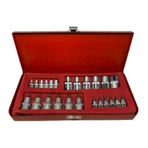 Jogo de Soquetes Torx Moller - 25 Peças