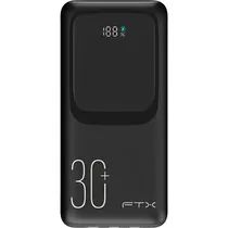 Carregador Port. FTX PB-30LCD-BK 30000MAH Black *