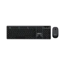 Teclado Y Mouse FTX FTXKM400 Wireless Español Black