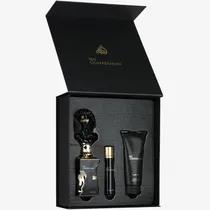 Perfume Lattafa Kit His Confession 100ML + 12ML + Shower Gel 100ML