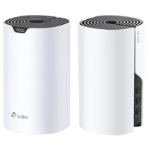 Sistema Wi-Fi Mesh TP-Link Deco S7 AC1900 Dual-Band 600MBPS - Branco/Preto 2 Unidades