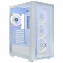 Gabinete Satellite K2402 Branco com 4 Coolers