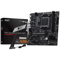 Placa Mãe AM5 MSI Pro A620AM-G Evo Wifi/DDR5/HDMI/DP