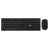 Kit Mouse e Teclado Krab KBKTM15 - 1600 Dpi - Espanhol - Preto
