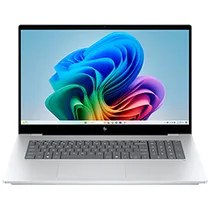 Notebook HP Omnibook X Ai 17-DD0057NR Intel Core Ultra 7 256V Tela Touch Full HD 17.3" / 16GB de Ram / 1TB SSD / WIN11HOME / Geforce RTX4050 6GB - Prata (Inglês)
