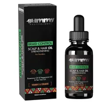 Óleo Capilar Gummy Professional Braid Control Scalp & Hair Oil Strengthening - 100ML