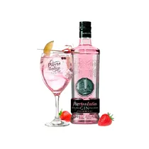 Gin Esp Puerto de Indias Strawberry 700ML+Vaso 001065*