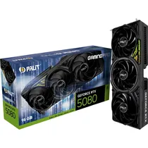 Placa de Vídeo Palit Geforce RTX 5080 Gamingpro 16 GB GDDR7 (NE75080019T2-GB2031A)