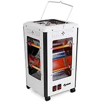 Aquecedor Krab KBEC2000 Cuarzo 2000W / 220V - Branco