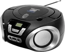 Radio Portatil Mega Star MP-1842BTB USB/ BT/ CD/ FM/ Black