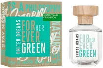 Perfume United Colors Benetton United Dreams Forever Green Her Edt 80ML - Feminino