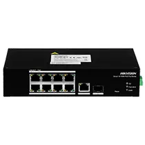 Hub Switch Hikvision DS-3T1310P-Si/HS 8 Portas / Poe - 10/100MBPS