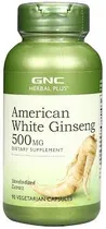 GNC 426767 Intl American Ginseng X90 Veg