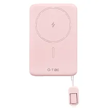 Carregador Portátil G-Tide Slim 01 5000MAH 20W / USB-C - Rosa