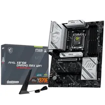 Placa Mãe AM5 MSI X870E Gaming Max Wifi DDR5