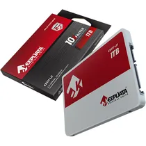 SSD 2.5" Keepdata KDS1T-L21 de 1TB Até 550MB/s de Leitura - Prata/Vermelho