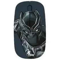 Mouse Xtech XTM-M340BP Pantera Negra Sem Fio