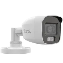 Câmera de Vigilância Hilook Mini Bullet THC-B127-LPS 2.8MM 1080P - Branco/Preto