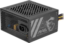 Fonte MSI 500W Mag A500DN II 80 Plus Standard (306-7ZPVC23-CE0)
