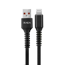 Cabo Xaea Thor MOD2006 - USB/Lightning - 1 Metro - Nylon - Preto
