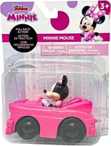 Carrinho Disney Junior Pull Back Action Mickey Mouse Funhause - Minnie