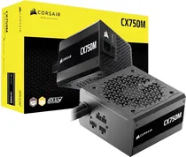 Fonte Corsair ATX 750W CX750M Semi Modular Cybenetics Bronze CP-9020311-Na