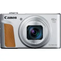 Cámara Canon SX-740HS Silver 20.3MP/50X/Wifi