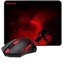 Mouse +Mousepad Redragon M601WL-Ba 2400DPI Large