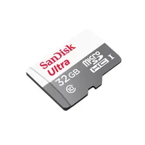 Mem SDHC 32GB Sandisk Ultra 100MB C10 SDSQUNR-032G-GN3MA c/Adap 184377