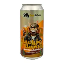 Cerveja Gato Ralado Jackie Brown American Amber Ale Lata 473ML
