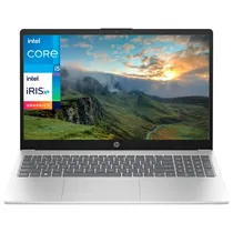 Notebook HP 15-FD0054NR, Intel Core i5-1334U 1.30HZ (4.60GHZ), 8GB Ram, 256GB SSD, Tela 15.6" HD (1366 X 768), Windows 11 Home, Inglês, Prata