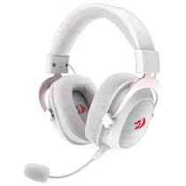Headset Gamer Redragon Zeus Pro H510W-Pro - Sem Fio - Driver 53MM - Branco
