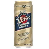 Beb Cerveja Bras Miller Genuine Draft 269ML Lata 910106*