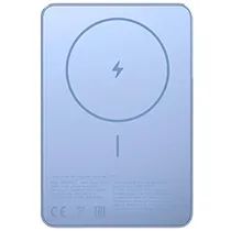 Carregador de Bateria Xiaomi WPB0507S 5000MAH BHR08POGL Super Slim Magnetic 1TYPE-C Azul s/Garantia