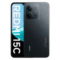 Smartphone Xiaomi Redmi 15C Global 256GB 8GB Ram Dual Sim Tela 6.9" - Preto (Lacre Pequeno)