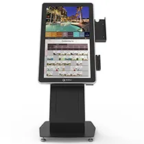 Desktop All In One 3NSTAR K21-I511W-8-240 Kiosk Pos System Intel Core i5 Tela Touch 21" / 8GB de Ram / 240GB SSD - Preto