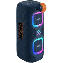 Speaker Vezr VZ-3700 - 40W - Bluetooth - A Prova D'Água - Preto