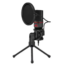 Microfone Redragon GM100 Seyfert com Pop-Filter/TriPode - Preto