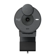 Câmera Webcam Logitech Brio 300 Full HD - Grafite