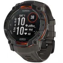 Relógio Garmin Instinct 3 Solar 010-02935 50 MM com GPS/Bluetooth - Preto/Cinza