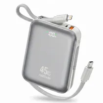 A'Gold Cargador Portatil Pro+ BTE-105 45W 10000MAH (Anatel) Gris