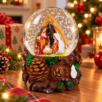 Globo de Neve Menino Jesus 5X7 CM