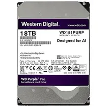 HD Western Digital 18TB WD Purple Pro 3.5" SATA 3 7200RPM - WD181PURP (Garantia BR)