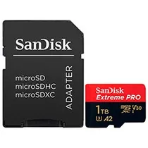 Cartão de Memória Micro SD Sandisk Extreme Pro U3 V30 1TB 4K Uhd - SDSQXCD-1T00-GN6MA