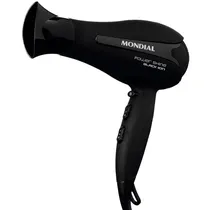 Secador de Cabelo Mondial Power Shine Black Íon SC-13 - 2000W - 110V - Preto