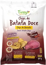 Frispy Chips de Batata Doce Bacon - 40G