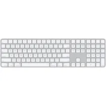 Teclado Apple Magic Keyboard MK2C3LL/A A2520 com Touch Id (Inglês) - Prateado
