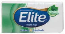 Lenços Elite Menthol Tripla Folha (10 Unidades)